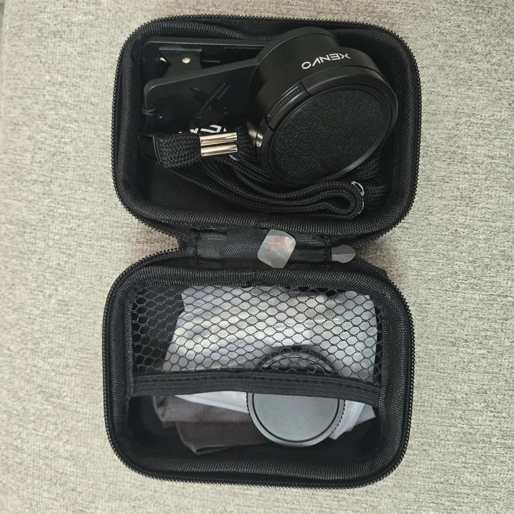 Xenvo WML-45 Smartphone Pro Lens Kit with Macro Lens and Wide Angle Lens No LED